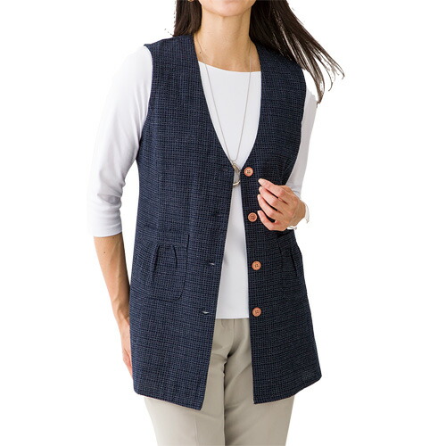 ベスト レディース 前開き 春夏 日本製 ミラノリブ編み ロングベスト ネイビー 紺色 婦人服 ミセス シニア 女性 ファッション 40代 50代 60代 70代 80代 母の日 お母さん 誕生日 プレゼント チョッキ ロング丈 シンプル Vネック V首 ニットベスト コーデ　fuji　p24099 楽天市場】ベスト レディース 前開き 春夏 日本製 ミラノリブ編み