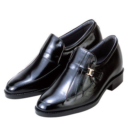 5cmヒール ビジネスシューズ メンズ シニア 日本製 メンズアップシューズ カンガルー革 モカスリッポン 全2色 紳士服 シニア 男性 ヒール 靴 ブラック ブラウン 黒 茶色 本革 牛革 通気性 ファッション 40代 50代 60代 70代 80代 父の日 お父さん mk p23345|健康と快適生活 店