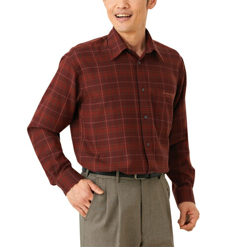 楽天市場】カジュアルシャツ チェック柄 レッド ネイビー メンズ