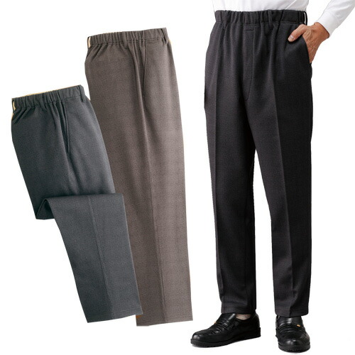 メンズ あったかパンツ 秋冬 日本製 お父さんの楽らく暖かスラックス 3色組 ボトムス 選べる股下丈 紳士服 シニア 男性 ズボン 黒 茶色 灰色 ウエストゴム ストレッチ あったかい 暖かい シニアファッション 40代 50代 60代 70代 80代 90代 裾上げ済み　fri　p17819 楽天市場】メンズ あったかパンツ 秋冬 日本製 お父さんの楽らく暖か