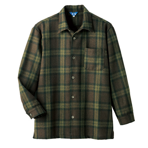 楽天市場】ボタンダウンシャツ 長袖 チェック柄 メンズ ポロ・ビー