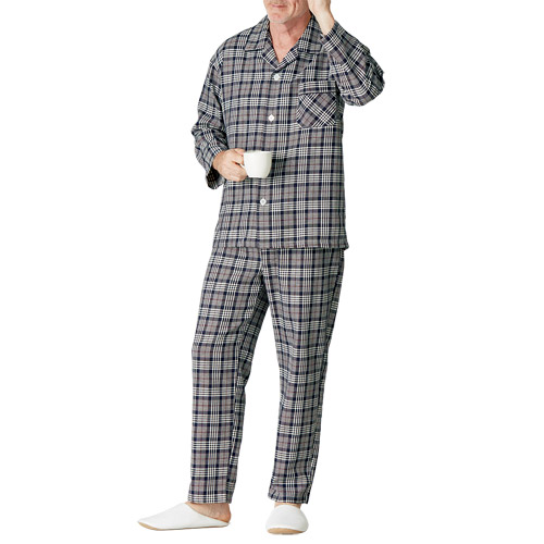 楽天市場】前開き 夏パジャマ メンズ シニア 日本製 播州織楊柳