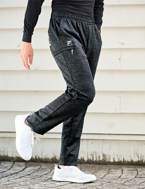 PGG ネイビー パンツ ジッパーポケット付き PGG ネイビー パンツ ジッパーポケット付き PGG ロゴプリント