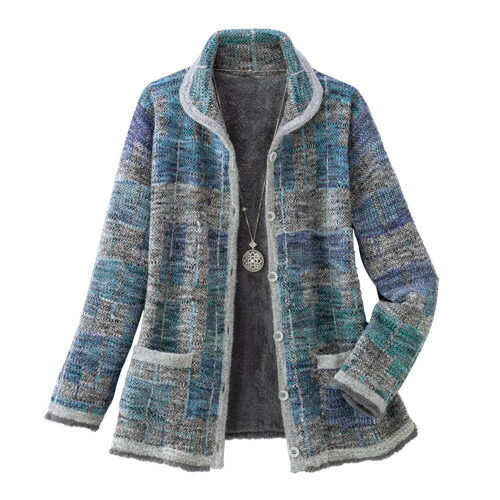 楽天市場】ニットカーディガン カーデ レディース 日本製 モヘヤ混