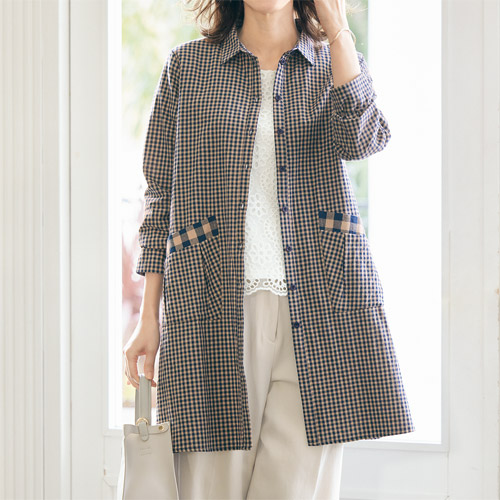 シャツ 長袖 レディース 日本製 千鳥チェック柄シャツ ベージュ 婦人服 ミセス シニア 女性 千鳥格子柄 チェック 薄茶色 上品 カジュアル 上品 シニアファッション 40代 50代 60代 70代 80代 母の日 お母さん おばあちゃん 秋物 冬物 秋冬　fuji　p24789 楽天市場】シャツ 長袖 レディース 日本製 千鳥チェック柄シャツ