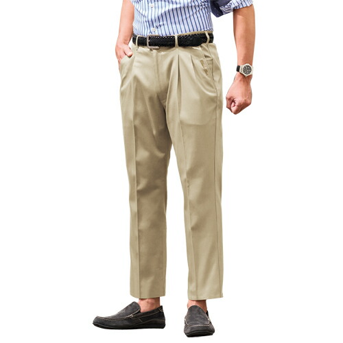 楽天市場】サマースラックス メンズ シニア 東レ エラスフィット使用