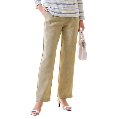 楽天市場】[日本製 スペースマスター夏の美脚見えパンツ 同サイズ3色組