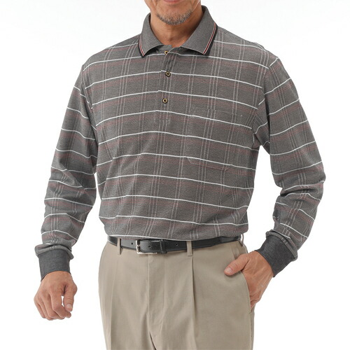 楽天市場】ポロシャツ トップス 長袖 メンズ ダンロップ・モーター