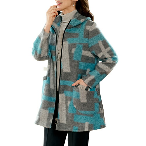 楽天市場】コート アウター ハーフコート 黄色 レディース 裏ボア使い