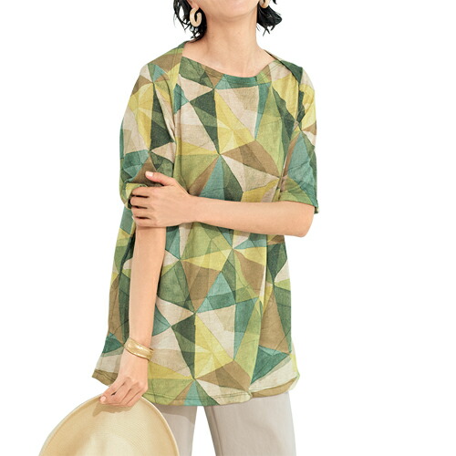 楽天市場】ブラウス フリル 細ストライプ レディース シニア 春夏 日本