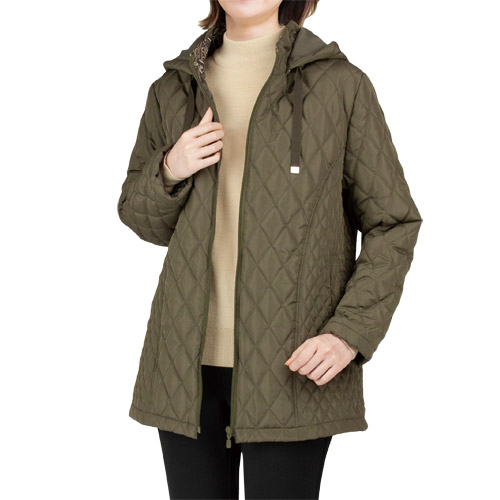 楽天市場】ブルゾン エコファー フーディー レディース 2WAY フェイク