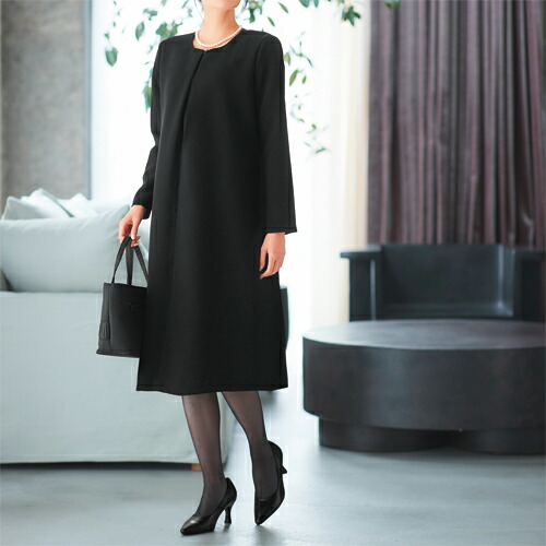 楽天市場】日本製 ゆったりフォーマルワンピース M L LL 3L 4L 5L