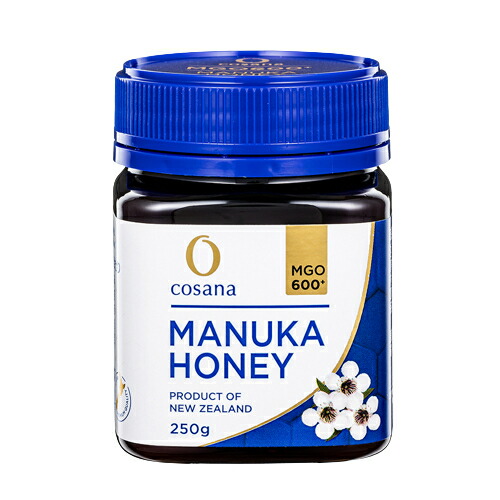 【お買上特典】マヌカハニー MGO600＋（コサナ）250g【コサナ】※送料無料（一部地域を除く）
