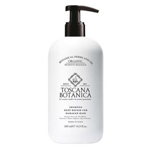 【お買上特典】TOSCANA BOTANICA オーガニックシャンプー ダメージヘア用（500ml）【ラ・ヴェルデ・ヴィータ・ジャパン】