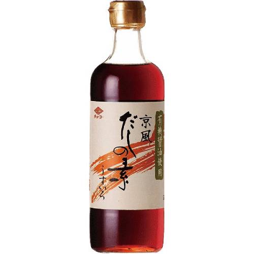 【お買上特典】【特注品】有機醤油使用京風だしの素 （500ml×6本セット） ※特注品のため納期がかかります ※キャンセル不可