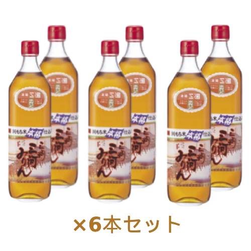 純もち米仕込み 三州三河みりん 700ml×6本セット ※送料無料（一部地域を除く）【角谷文治郎商店】