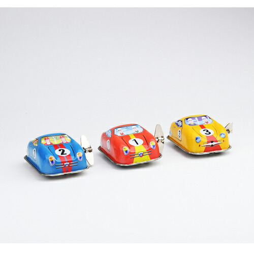 楽天市場】ウインドアップカー ブリキのおもちゃ ゼンマイ仕掛けで方向