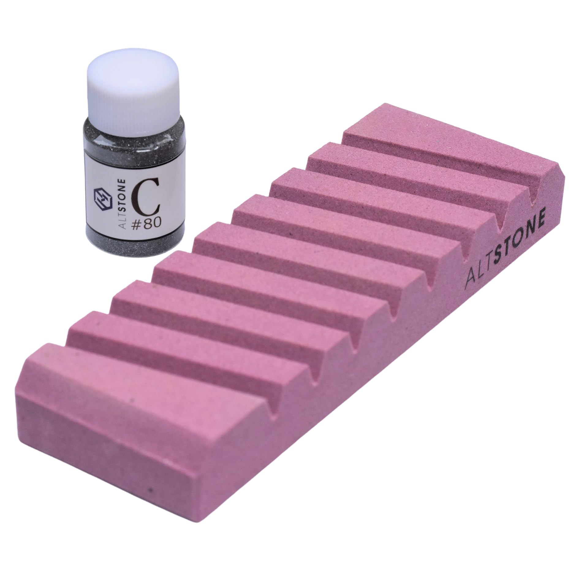 ALTSTONE面直し修正砥石高級研磨剤PA【ザリザリ削る】面直し用砥石の砥石研磨剤付き日本製180x60x22mm(修正砥石#200)