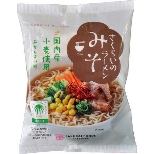 【お買上特典】みそらーめん （101g） 【桜井】画像