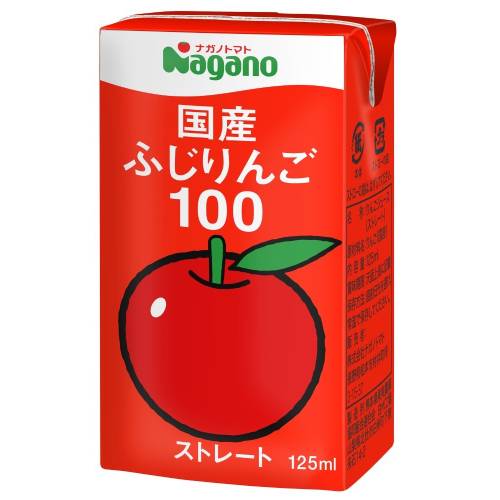 【お買上特典】国産ふじりんご100（125ml×36個セット）※荷物総重量20kg以上で別途料金必要 ※キャンセル不可【ナガノトマト】