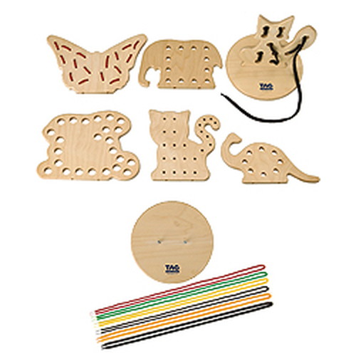 指さきと目と手の音調運動すること学びとる仕掛ける（SRI-2）【TAGTOYS（下げ札手あそび）】【モンテッソーリ】 ※取り止める不可 知育玩具・学習玩具-おもちゃ-その他