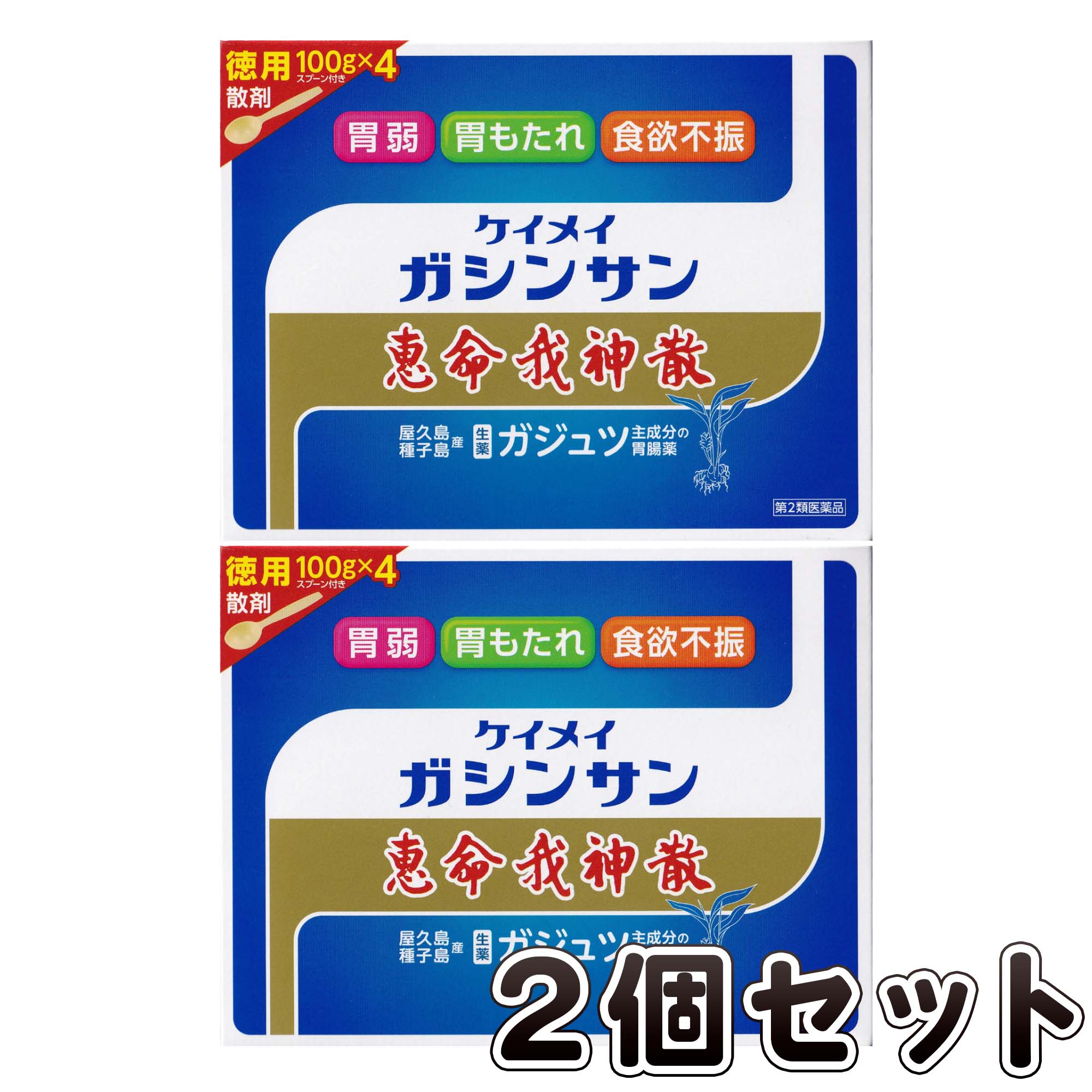【第2類医薬品】恵命我神散S 100ｇ×4【2個セット】