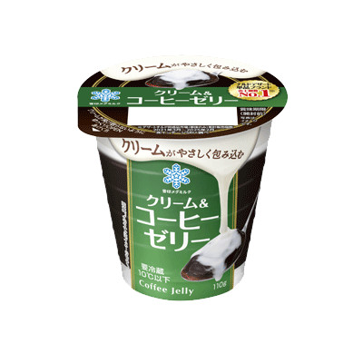 楽天市場】[冷蔵] 雪印メグミルク クリーム＆コーヒーゼリー