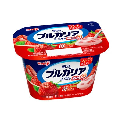 ディズニープリンセスのベビーグッズも大集合 ｸｰﾎﾟﾝ利用で5 Off 明治 ブルガリアヨーグルト脂肪0 苺 180g 12個 お中元熨斗無料 Tomatocreation Co Jp
