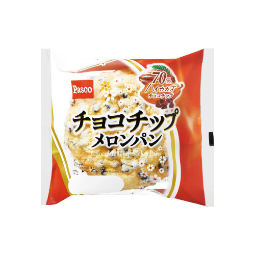 バラ売】パスコ チョコチップメロンパン Pasco パン 敷島 敷島製