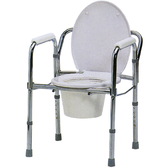 ポータブルトイレ 折りたたみ式トイレチェア 【日進医療器】 【TY524】 16,724円