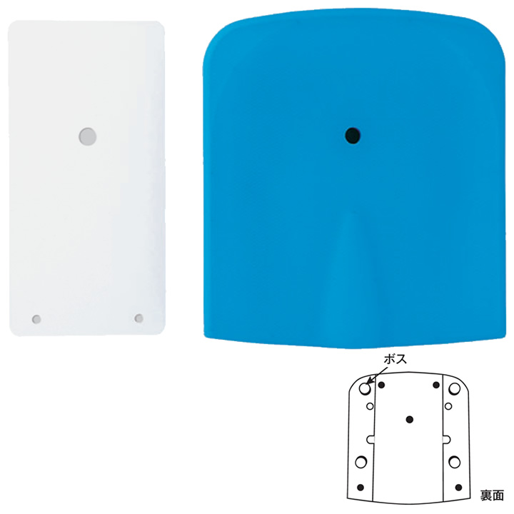 入浴用品 穴無しシート(ボスあり) ウレタン部分 + 取付板 ウチヱ 7049 シャワーチェア用交換シート|ケンクル