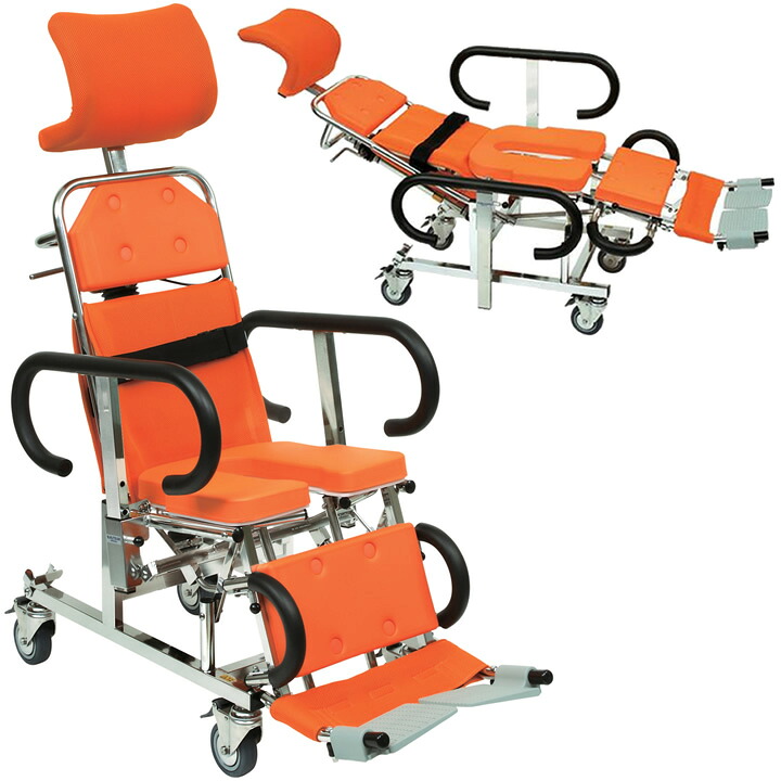 入浴用品 シャワーキャリー AL IV 法人様限定商品 睦三 No.5600 キャスター 入浴用車椅子