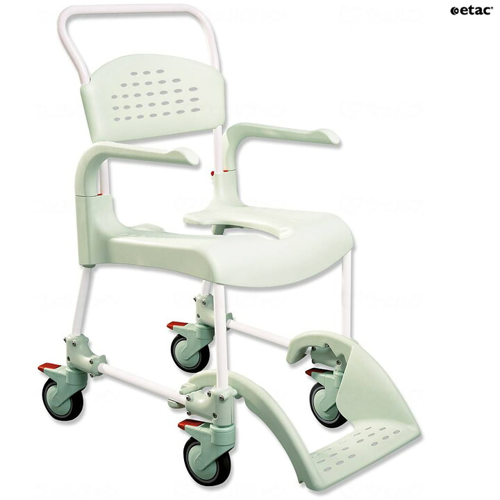 入浴用品 ｅｔａｃ トイレット・シャワー用車椅子 クリーン 本体 相模ゴム工業 RT1200｜ケンクル