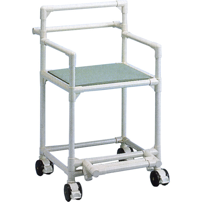 入浴用品 シャワーキャリー（背もたれ肘付型） トマト TY-805