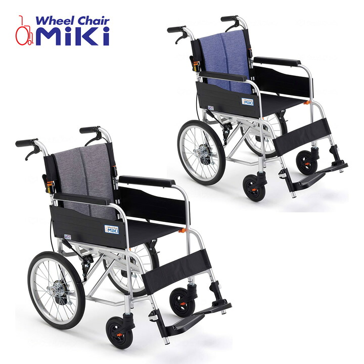 車椅子 JTN-2 サニタリー車いす スタンダード 介助型 ジターンシリーズ ミキ CJ01043 CJ01044 プレゼント 贈り物 ギフト 介護 車いす 車イス|ケンクル