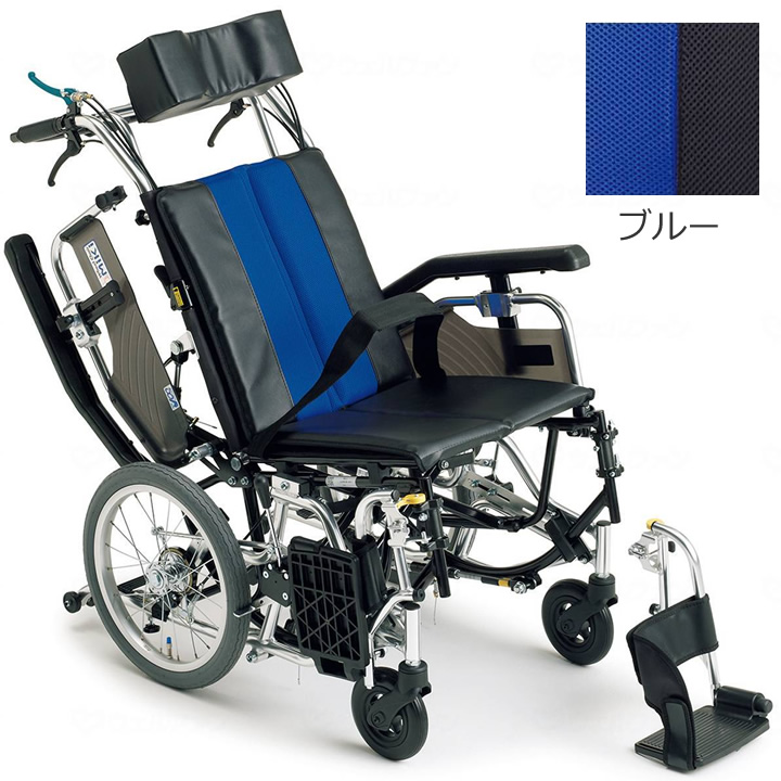 ワンピース専門店 車椅子 MIKI ティルト リクライニング 自走型 BAL-11
