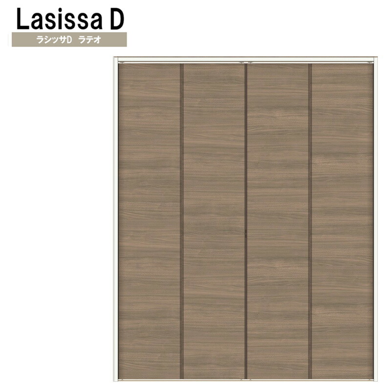 クローゼット扉 ドア 6枚 折れ戸 ラシッサD パレット レールタイプ LAA 把手付 ノンケーシング枠 2420/2620/27M20 ミラー付/なし 押入れ 折戸 リフォーム DIY クローゼット扉 ドア 6枚 折れ戸 ラシッサD キナリモダン レールタイプ