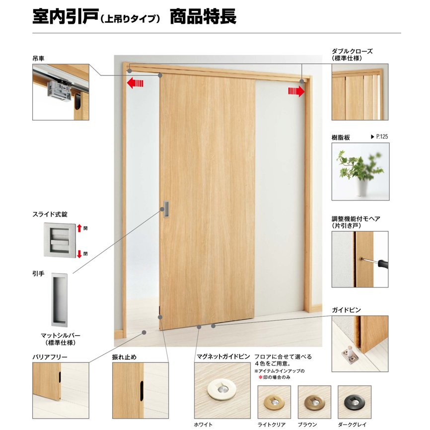 室内引戸 ラフォレスタ Y24 上吊りトイレ片引き戸 110 132 164 Ykkap 室内建具 建具 室内建材 引き戸 扉 リフォーム Diy Cgco Org