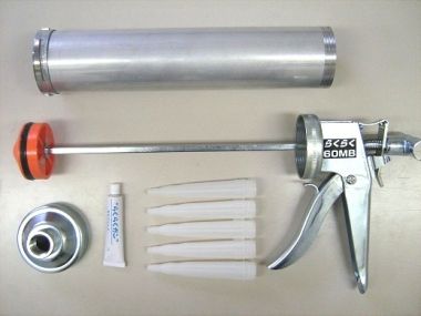 カラーシリンダー 山本製作所 コーキングガン本体セット らくらく60MB