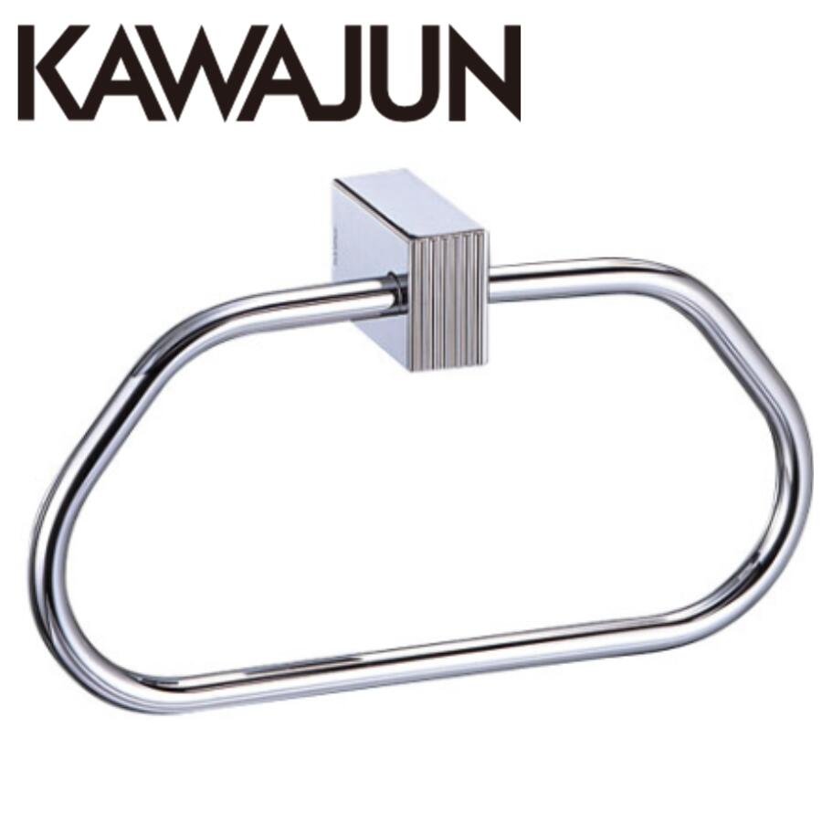 楽天市場】KAWAJUN タオルリング SA-420 | シルバー タオルハンガー