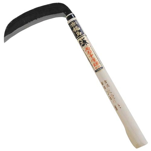 藤原産業 草刈り 梅鉢龍馬 両刃中厚鎌 表抜 180MM ガーデニング 道具 鎌 農具 草むしり 雑草対策 草抜