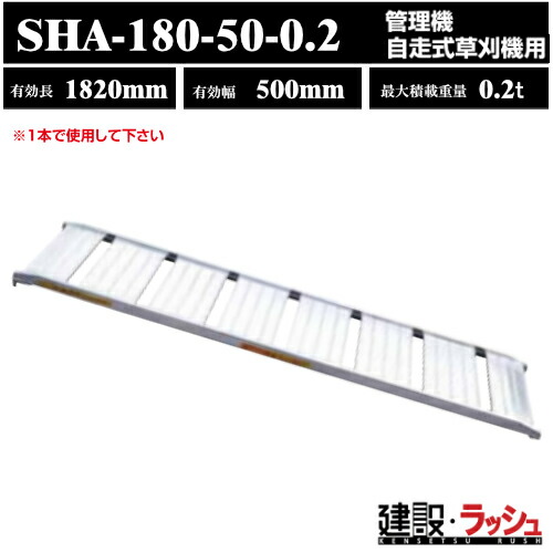 楽天市場】【昭和ブリッジ】アルミブリッジ 有効長2200mm×有効幅300mm 