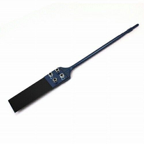 【ラクダ】電動ハンマー用スクレッパＮ型 [17HX600MM]　(4960092405014)　クッションフロア Pタイル ロンリューム等 貼り替え工事 ハガシ作業 床材剥がし 壁材剥がし タイル剥がし コンクリート除去 建設 建築 土木 作業 スクレッパ 電動 ハンマー用 おすすめ