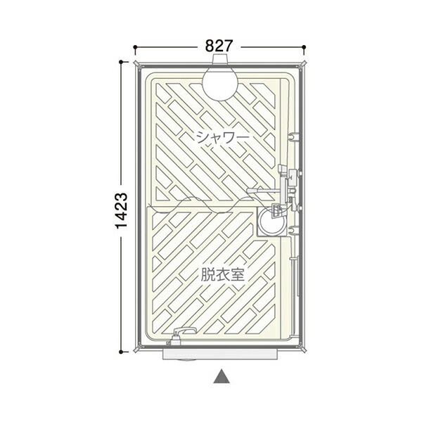 最新品限定特価 送料無料 ハマネツ 仮設屋外シャワーユニット ルアール 正面扉 Fs Lus 仮設シャワーユニット 屋外シャワーユニット 簡易シャワーユニット 災害用シャワーユニット 建設現場や工場 キャンプ場 海水浴場などで大活躍 ハネマツ 品質超歓迎一番