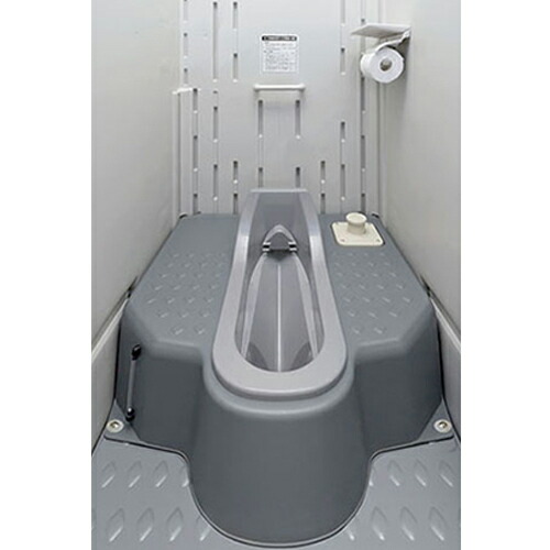 仮設トイレ イクストイレ ポンプ式簡易水洗タイプ メーカー直送だから