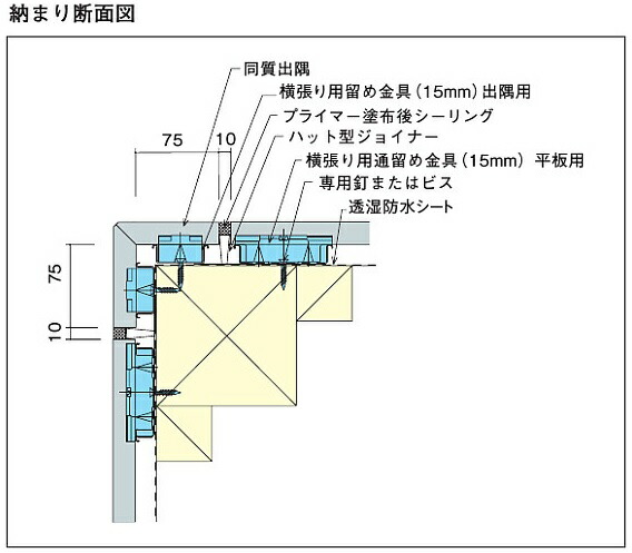 楽天市場 Kmew横張用通気留め金具固定部材 留め金具用ビス 鉄骨下地用 Ry40 500個入 建設diy事業部 楽天市場店