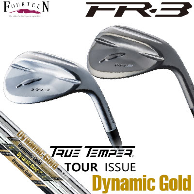 フォーティーン ゴルフ FR3ウェッジ カスタムウェッジ FOURTEEN FOURTEEN トゥールテンパー ダイナミックゴールド イシュー ミッド ミッドイシュー ONYX BLACK スチール WEDGE フォージドウェッジ キャニオンソール 【日本正規品】
