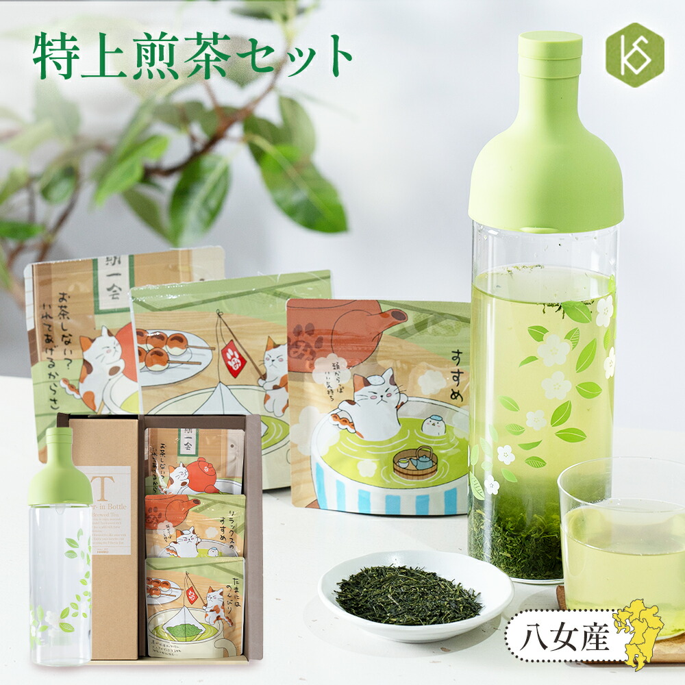 煎茶 セット 煎茶セット フィルターインボトル