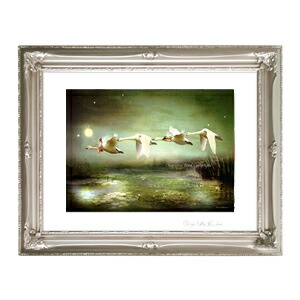 楽天市場】天使 妖精 絵画 ローズ センテッドナイツ（バラ 薔薇香る夜