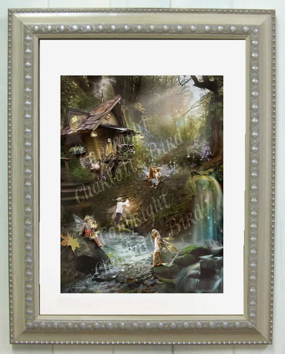 楽天市場】天使 妖精 絵画 ア クワイエット コーナー （静かな片すみ